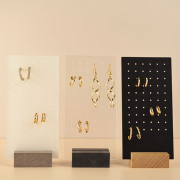 Large Rectangle Acrylic Earring Stand