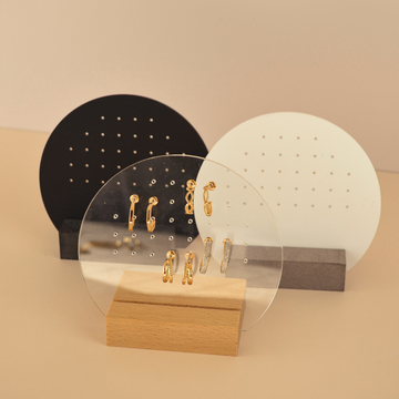 Moon Acrylic Earring Stand