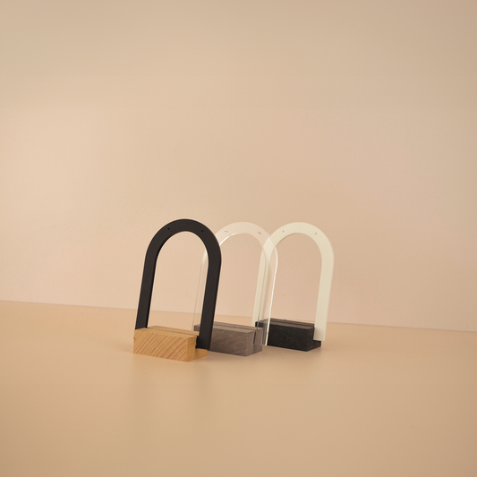 Hollow Arched Acrylic Earring Stand