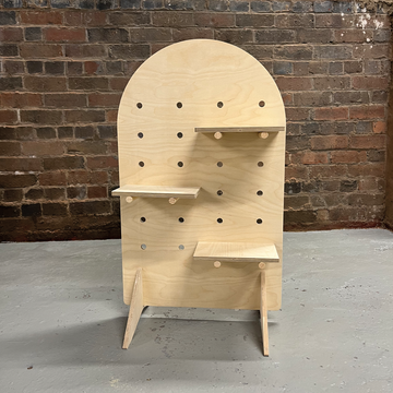 Table Top Pegboard - Rounded