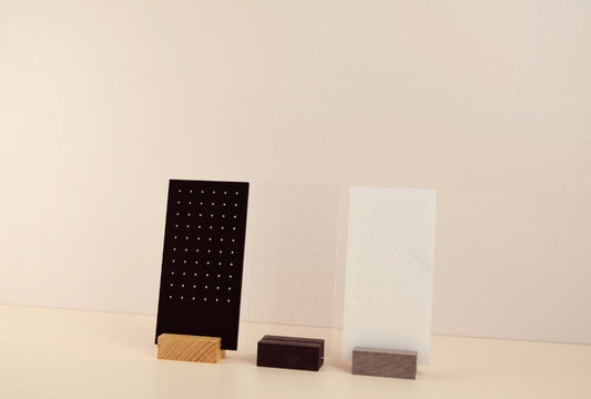 Large Rectangle Acrylic Earring Stand