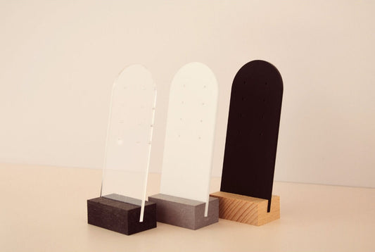 Small Arch Acrylic Earring Stand